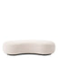 Eichholtz Living Bench Björn Bouclé cream | black base House of Isabella UK