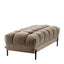 Eichholtz Living Bench Sienna Savona - Greige Velvet House of Isabella UK
