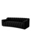 Eichholtz Living Boucle Black Sofa Kelly House of Isabella UK