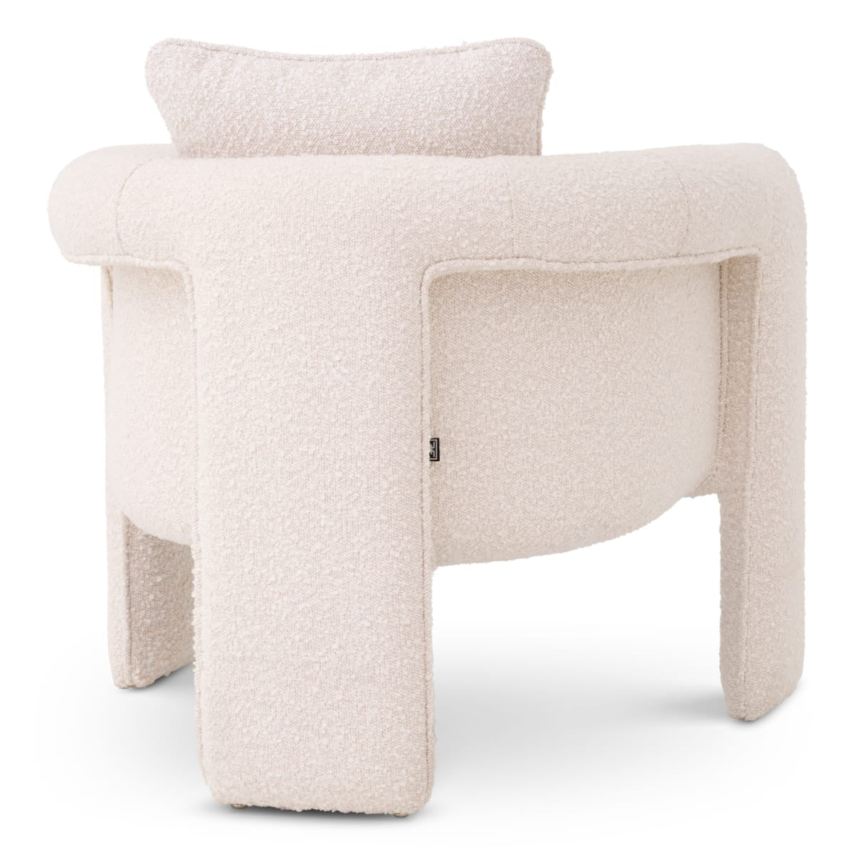 Eichholtz Living Boucle Cream Chair Toto House of Isabella UK