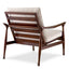 Eichholtz Living Brown Finish Boucl Cream Chair Manzo Classic House of Isabella UK