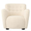 Eichholtz Living Chair Bixby Faux shearling | black feet House of Isabella UK