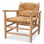 Eichholtz Living Chair Elliott Natural finish | natural seagrass rush House of Isabella UK