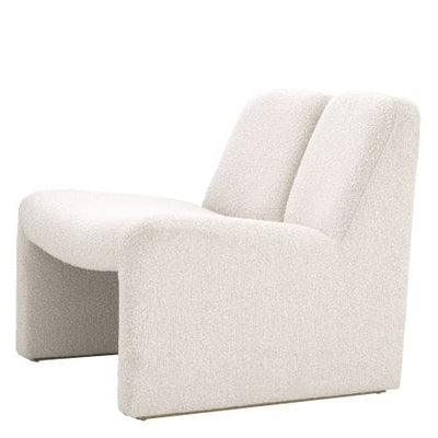 Eichholtz Living Chair Macintosh Bouclé Cream House of Isabella UK