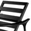 Eichholtz Living Chair Manzo Classic black finish | bouclé grey House of Isabella UK