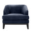 Eichholtz Living Chair Monterey - Savona Midnight Blue Velvet House of Isabella UK
