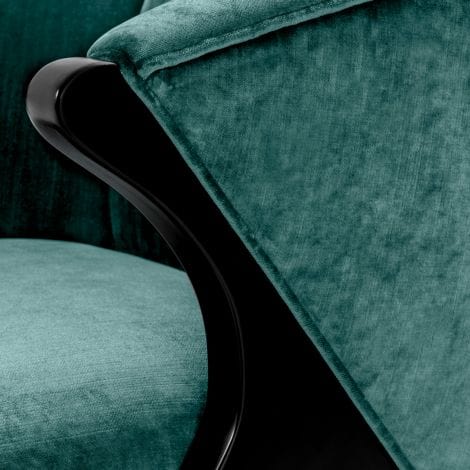 Eichholtz Living Chair Pavone - Aegean Green House of Isabella UK