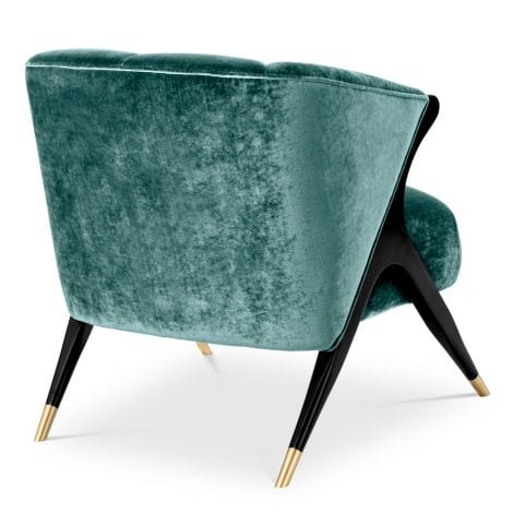 Eichholtz Living Chair Pavone - Aegean Green House of Isabella UK