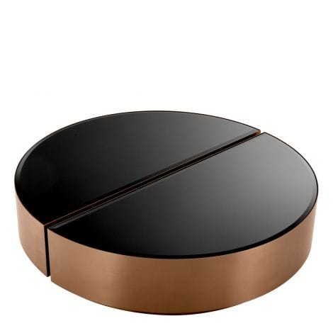 Eichholtz Living Coffee Table Astra Set Of 2 Copper House of Isabella UK