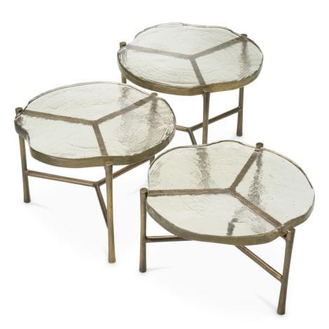 Eichholtz Living Coffee Table Baldovini set of 3 House of Isabella UK