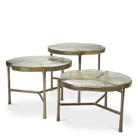 Eichholtz Living Coffee Table Baldovini set of 3 House of Isabella UK
