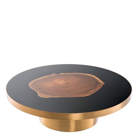 Eichholtz Living Coffee Table Concord - Brushed Brass House of Isabella UK