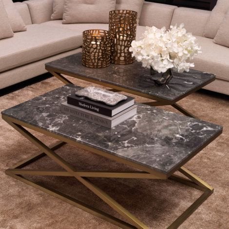 Eichholtz Living Coffee Table Criss Cross House of Isabella UK