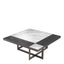 Eichholtz Living Coffee Table Hermoza - Marble & Mocha Crown Oak Veneer House of Isabella UK