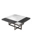 Eichholtz Living Coffee Table Hermoza - Marble & Mocha Crown Oak Veneer House of Isabella UK