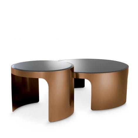 Eichholtz Living Coffee Table Piemonte Set Of 2 House of Isabella UK