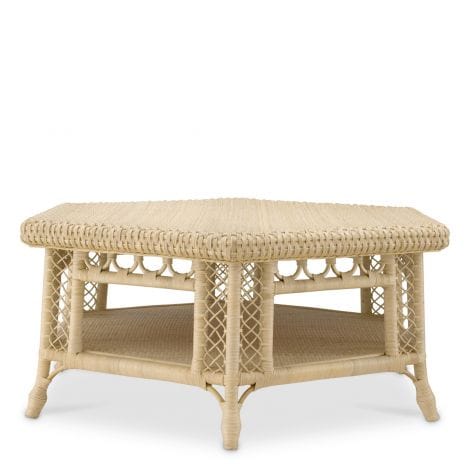 Eichholtz Living Coffee Table Saba Hexagon House of Isabella UK