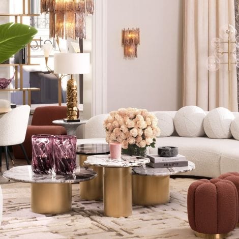 Eichholtz Living Coffee Table Shapiro House of Isabella UK