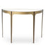 Eichholtz Living Console Table Artemisa Brushed brass finish | bronze finish | bevelled mirror glass House of Isabella UK