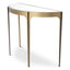 Eichholtz Living Console Table Artemisa Brushed brass finish | bronze finish | bevelled mirror glass House of Isabella UK