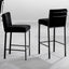 Eichholtz Living Counter Stool Scott - Black & Bronze Finish House of Isabella UK