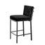 Eichholtz Living Counter Stool Scott - Black & Bronze Finish House of Isabella UK