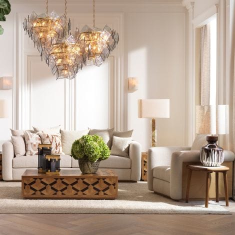 Eichholtz Living Cushion Saphira square I House of Isabella UK