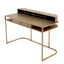 Eichholtz Living Desk Highland - Oak Veneer & Brushed Brass House of Isabella UK