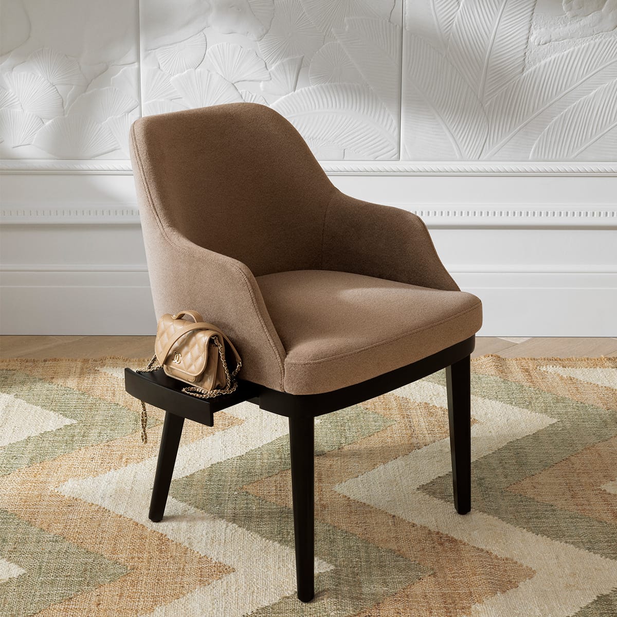 Eichholtz Living Dining Chair Costa with shelf House of Isabella UK