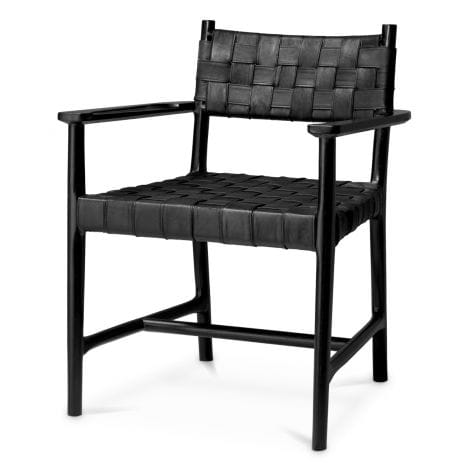 Eichholtz Living Dining Chair Tiberio with arm House of Isabella UK