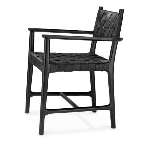 Eichholtz Living Dining Chair Tiberio with arm House of Isabella UK