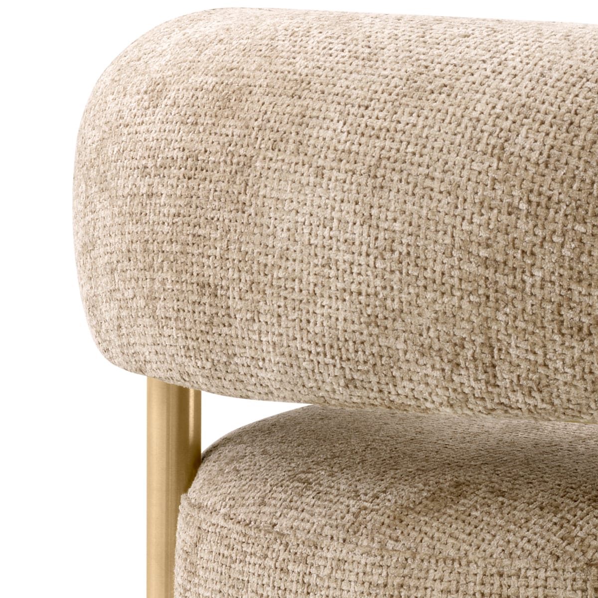 Eichholtz Living Lyssa Sand Chair Thompson House of Isabella UK