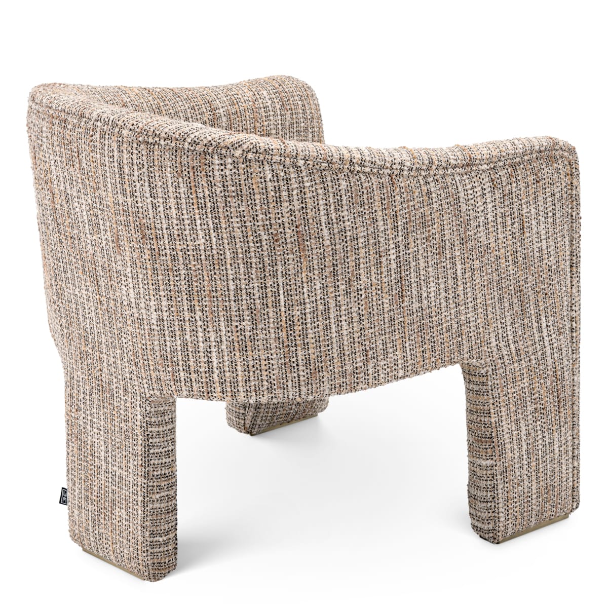 Eichholtz Living Mademoiselle Beige Chair Pebbles House of Isabella UK