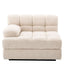 Eichholtz Living Modular Sofa Dean - Left Bouclé cream | black base House of Isabella UK