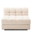 Eichholtz Living Modular Sofa Dean - Middle Bouclé cream | black base House of Isabella UK