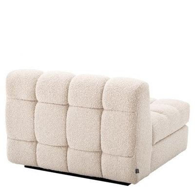 Eichholtz Living Modular Sofa Dean - Middle Bouclé cream | black base House of Isabella UK