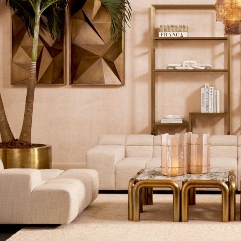 Eichholtz Living Modular Sofa Hunter - Left House of Isabella UK