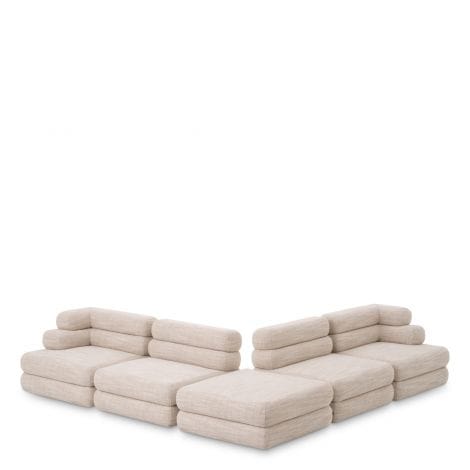 Eichholtz Living Modular Sofa Malaga ottoman House of Isabella UK