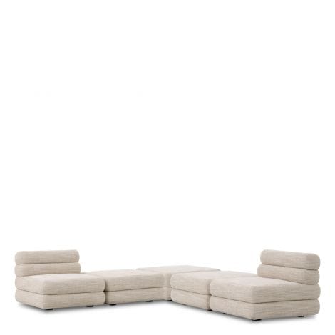 Eichholtz Living Modular Sofa Malaga ottoman House of Isabella UK