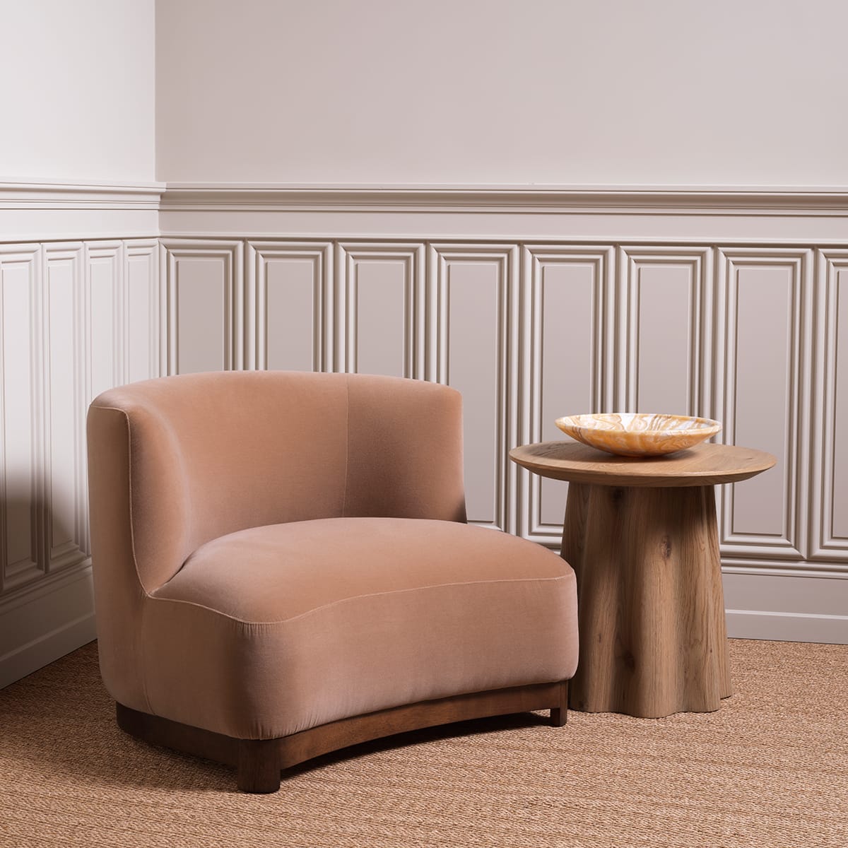 Eichholtz Living Morris Merino Camel Chair Stelvio House of Isabella UK