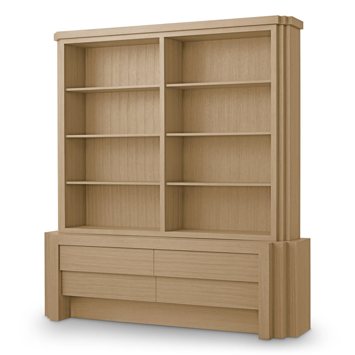 Eichholtz Living Natural Oak Veneer - L Cabinet Metropolitan House of Isabella UK