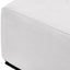 Eichholtz Living Ottoman Clifford - Avalon White with Black Feet House of Isabella UK