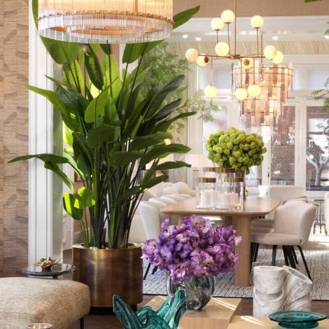 Eichholtz Living Planter Jasper round S House of Isabella UK