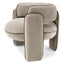 Eichholtz Living Savona Greige Velvet Chair Chaplin House of Isabella UK