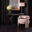 Eichholtz Living Savona Greige Velvet Chair Chaplin House of Isabella UK