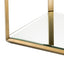 Eichholtz Living Side Table Callum - Brushed Brass Finish House of Isabella UK