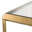 Eichholtz Living Side Table Callum - Brushed Brass Finish House of Isabella UK