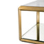 Eichholtz Living Side Table Callum - Brushed Brass Finish House of Isabella UK