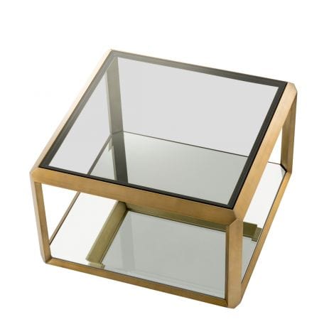Eichholtz Living Side Table Callum - Brushed Brass Finish House of Isabella UK