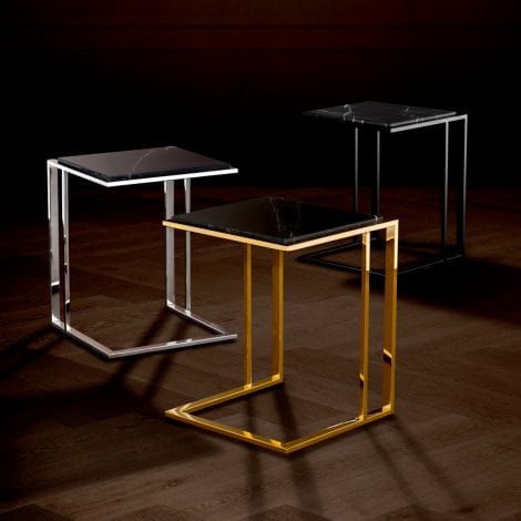 Eichholtz Living Side Table Cocktail Black House of Isabella UK
